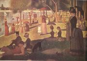 Georges Seurat, Sunday Afternoon on the island of the Grande Jatte (nn03)